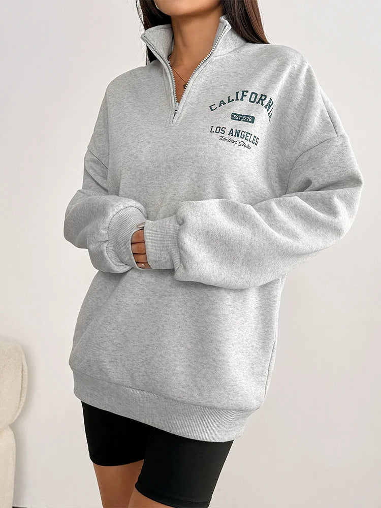 Slim Fit Zip-up sweater