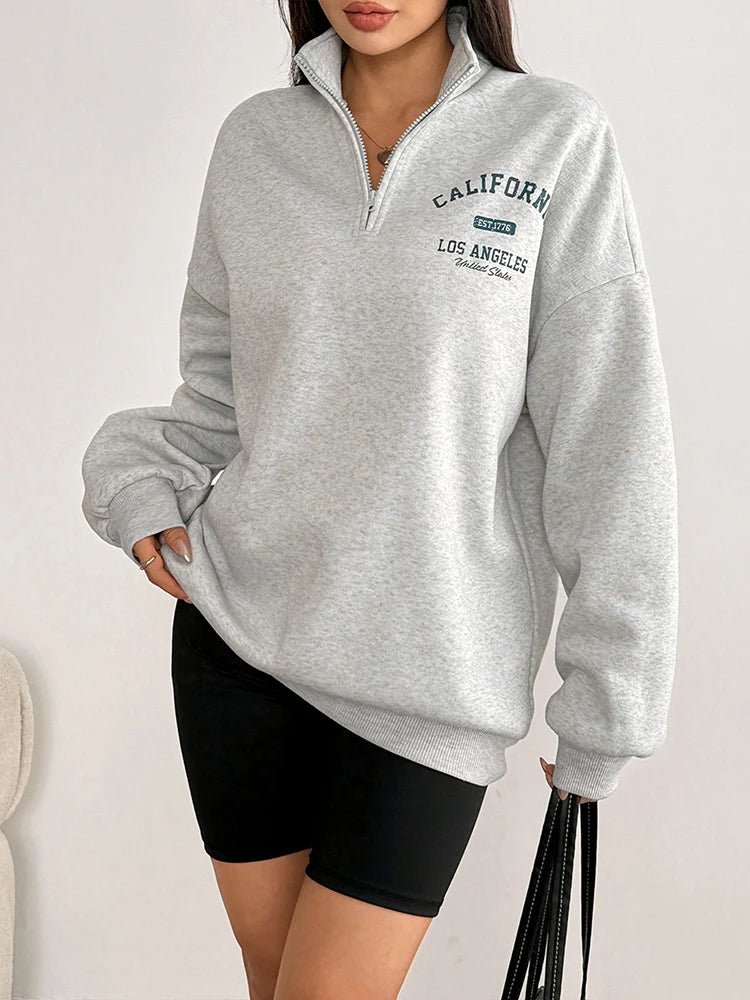 Slim Fit Zip-up sweater